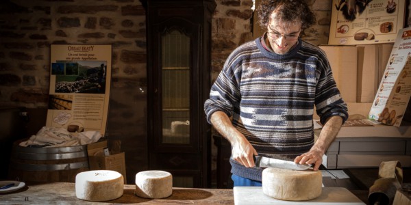 Le fromage de brebis Ossau Iraty